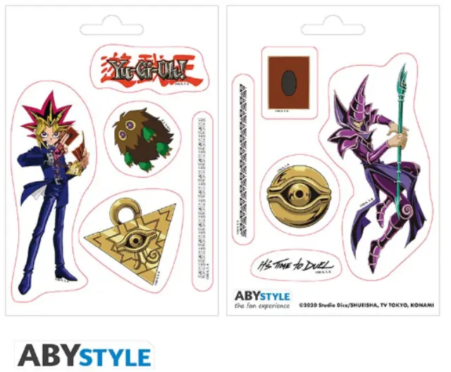 YU-GI-OH! Αυτοκόλλητα Yami Yugi + Dark Magician (16x11cm)