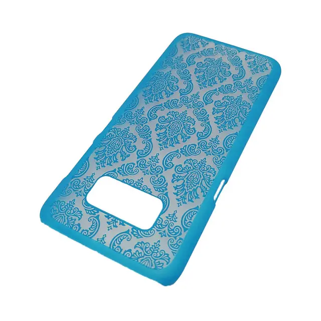 Θήκη Πλάτης Mandala TPU Case Για Samsung Galaxy S8 Μπλε Διάφανη 3