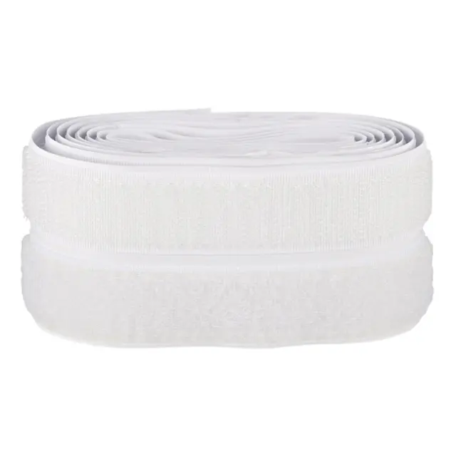 Ταινία Hook+Loop Αυτοκόλλητο Λευκό 150cmx20mm