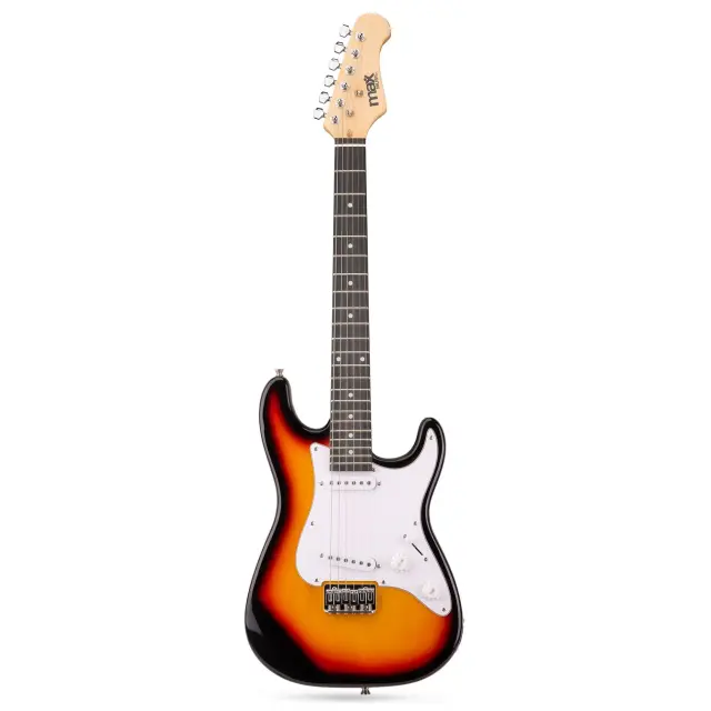 MAX GIGKIT JUNIOR ΠΑΚΕΤΟ ΗΛΕΚΤΡΙΚΗΣ ΚΙΘΑΡΑΣ 3/4 SUNBURST 2