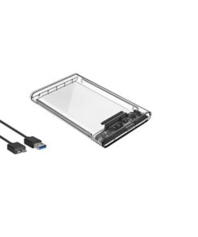 Θήκη για Σκληρό Δίσκο 2.5″ SATA III με Σύνδεση USB 3.0 Διάφανη YWX-HDD-USB