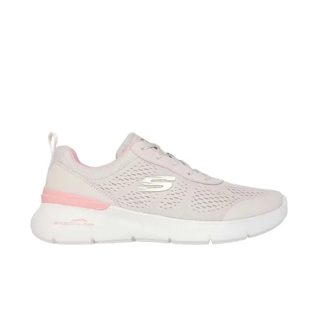 Skechers New Heights Air Dynamight 2.0 (150370-NTPK) - Λευκό-Ροζ