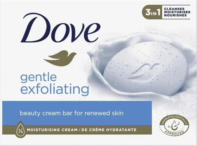 Dove Gentle Exfoliating Beauty Bar Σαπούνι Απολέπισης 90gr