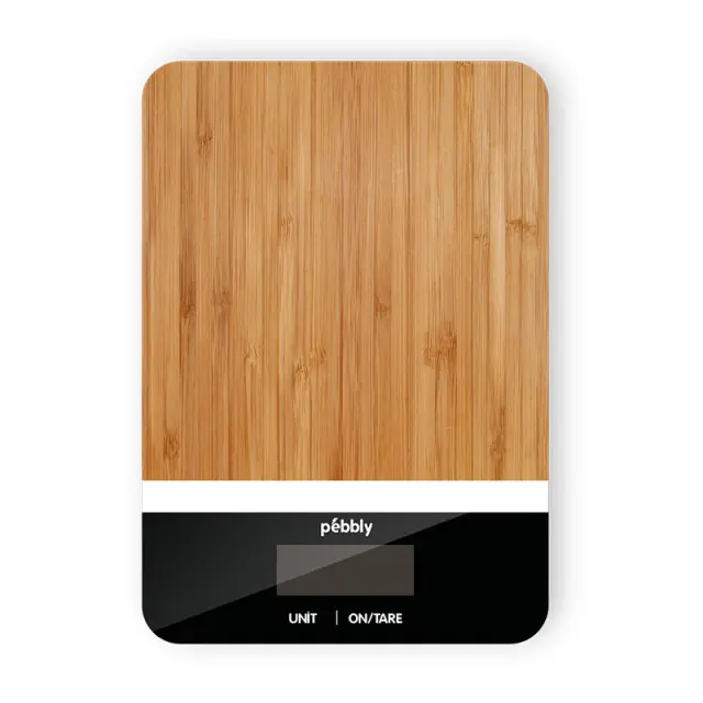 Pebbly Ψηφιακή Ζυγαριά Κουζίνας Black