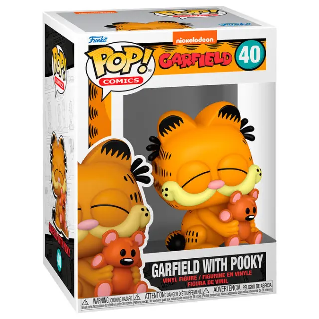 Φιγούρα Funko Pop! Comics: Garfield – Garfield with Pooky #40 Vinyl Figure