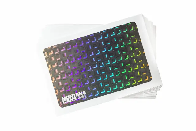 MONTANA 3D HOLOGRAM EGGSHELL STICKER