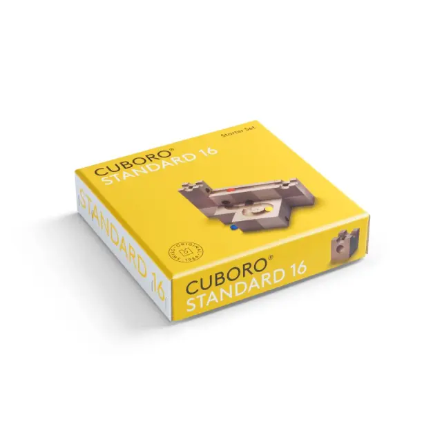 Cuboro Standard 16 – Ξύλινο Παιχνίδι Cuboro με 16 Κύβους