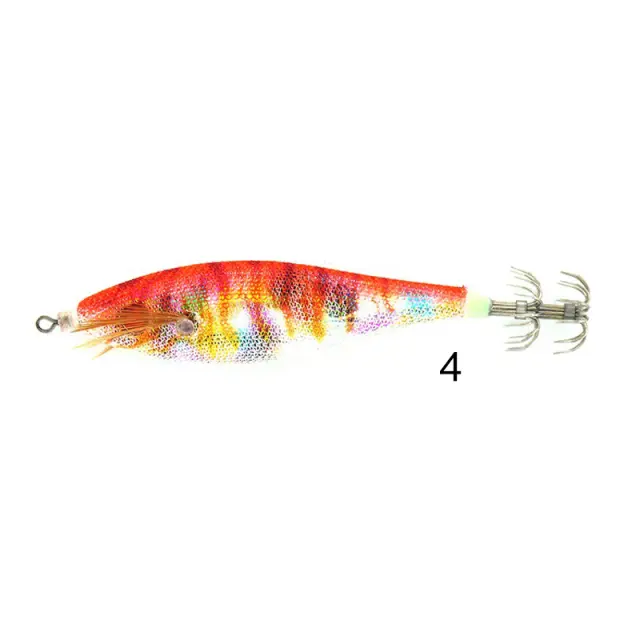 Καλαμαριέρα Cinnetic Squid Jig Tiger 7cm #4 Rainbow red