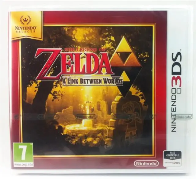 3DS THE LEGEND OF ZELDA A LINK BETWEEN WORLDS Selects