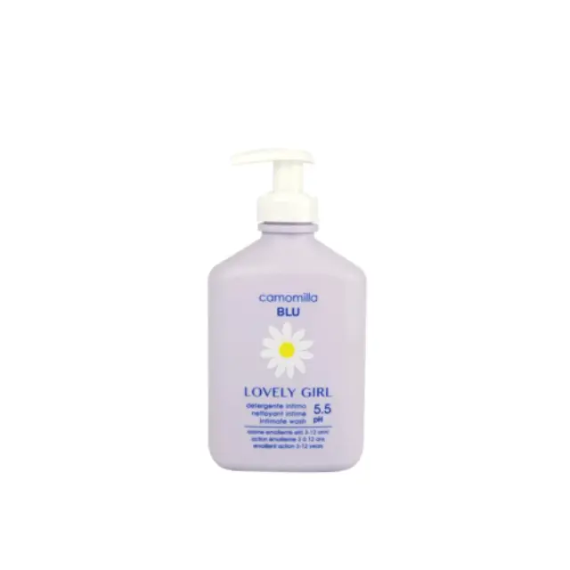 Camomilla Παιδικό Αφρόλουτρο Intimate Wash Lovely Girl με Χαμομήλι για την Ευαίσθητη Περιοχή σε Μορφή Gel 300ml