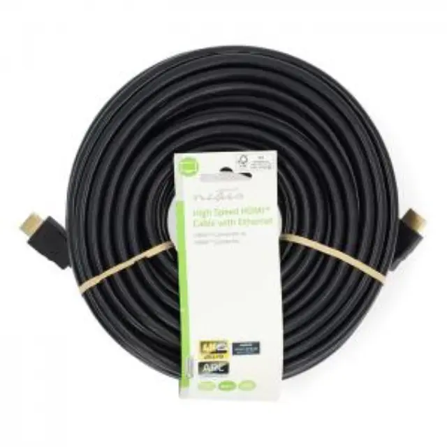 Καλώδιο High speed HDMI with Ethernet, HDMI αρσ. - HDMI αρσ., 20m. 3