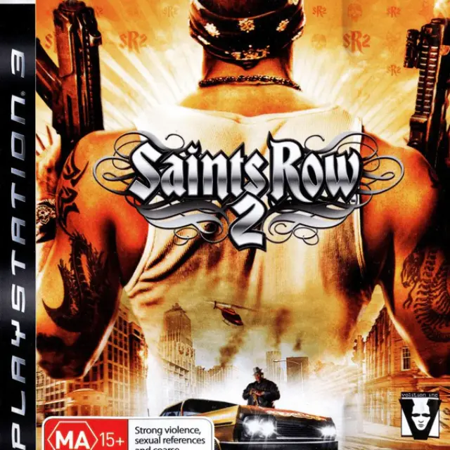 PS3 USED SAINTS ROW 2 Platinum