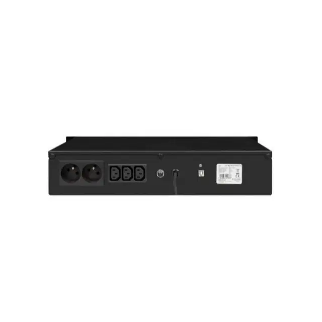 Ever UPS Eco Pro 700 AVR CDS 19'' 2U 700VA 420W Black (W/EAVRRM-000K70/00) 2