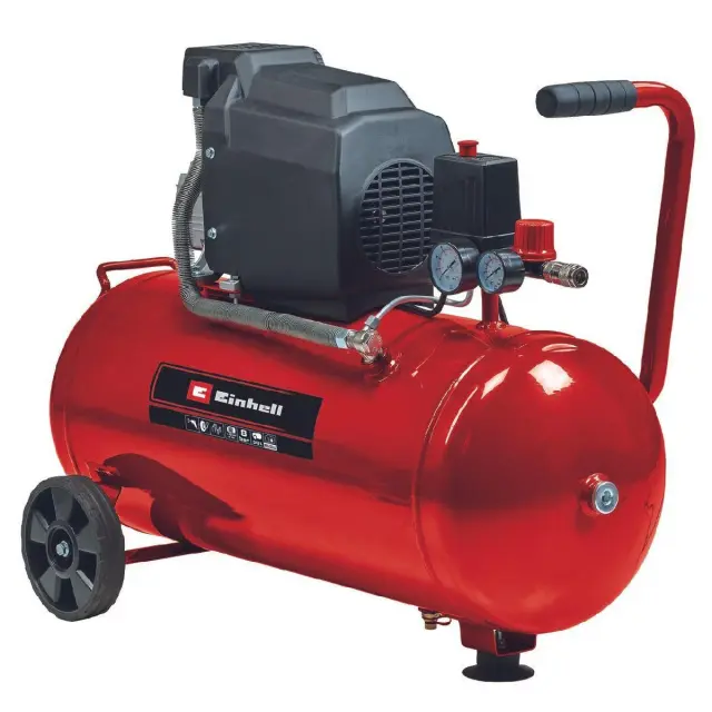 Einhell TC-AC 90/50/8 - Κομπρεσέρ Αέρος με Ισχύ 2hp και Αεροφυλάκιο 50lt (4007332)
