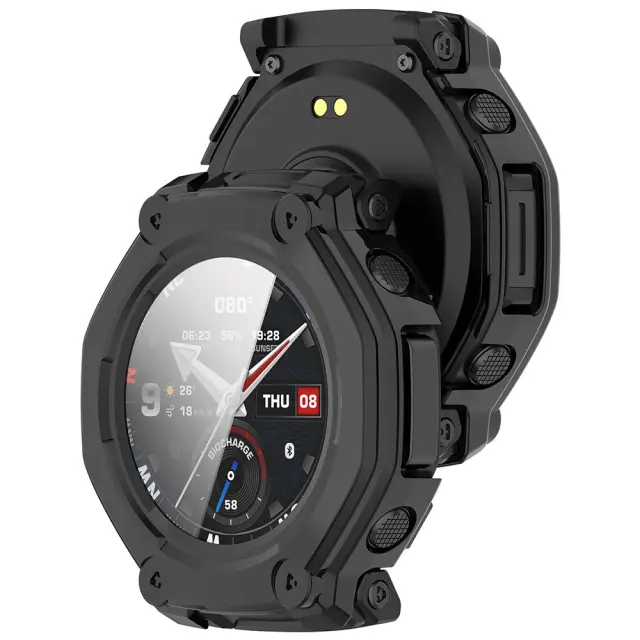 Techsuit® Defense360 Pro Προστασία για Amazfit T-Rex 3 Pro- Black 2