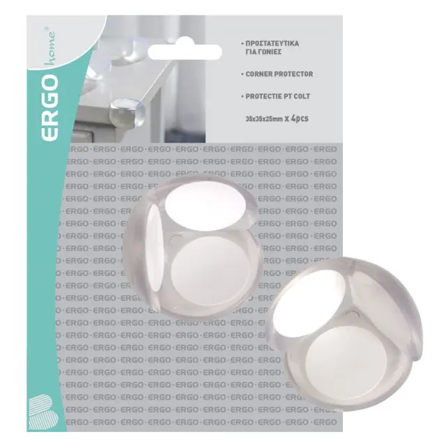 Προστατευτικά Για Γωνίες Ergo 35χ35χ25mm 4τμχ 570621.0001 2