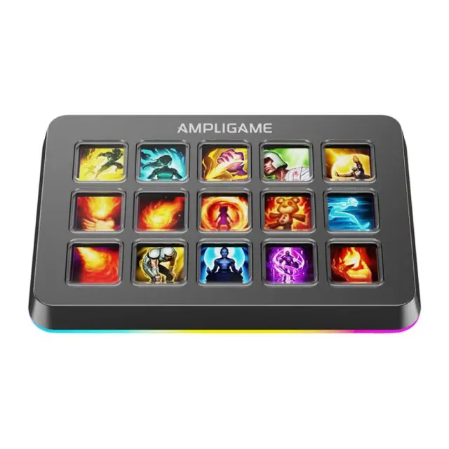 Fifine Stream Deck AmpliGame D6 Stream Controller Deck with RGB για PC