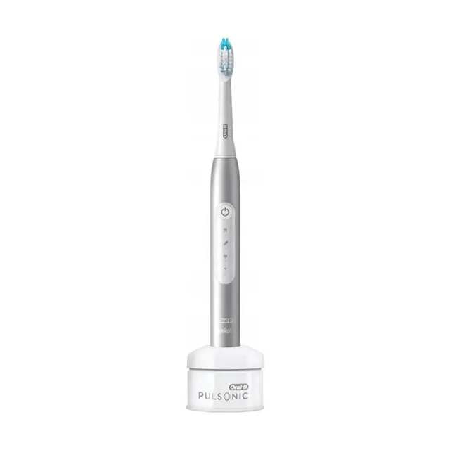 Oral-B Ηλεκτρική Οδοντόβουρτσα Pulsonic Slim Luxe 4000 Silver (Oral-B Pulsonic Slim Luxe 4000 silver)
