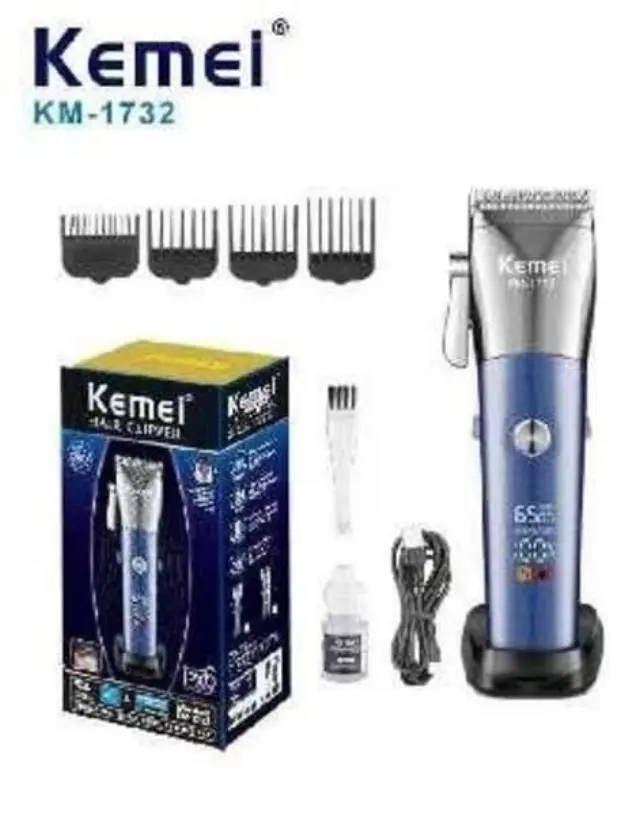 Κουρευτική μηχανή - KM-1732 - Kemei - Silver 2