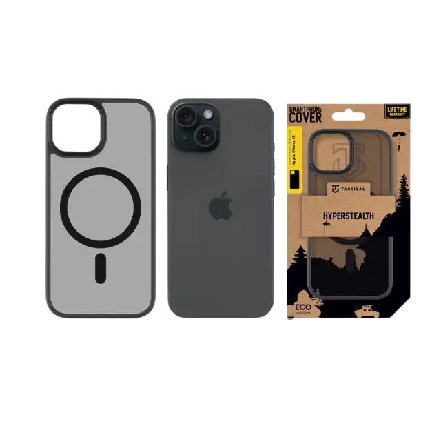 Tactical MagForce Hyperstealth Cover for Apple iPhone 15 Asphalt 3
