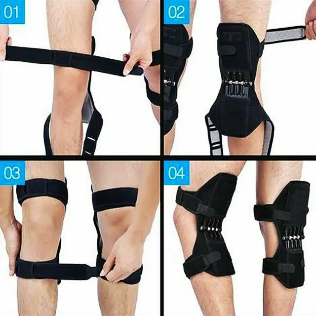 Επιγονατίδα νάρθηκας με ελατήρια - PowerKnee Strap - One size 2