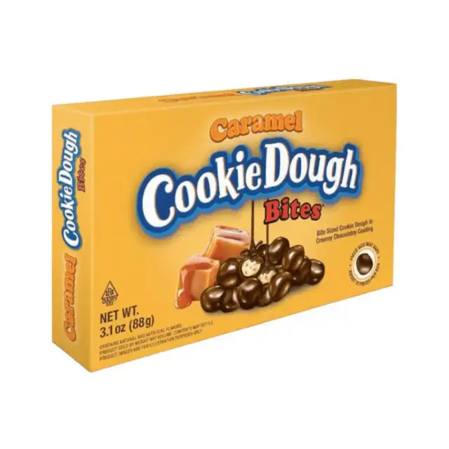 Just The Dough Cookie Dough Bites Chocolate Coated Caramel 88gr