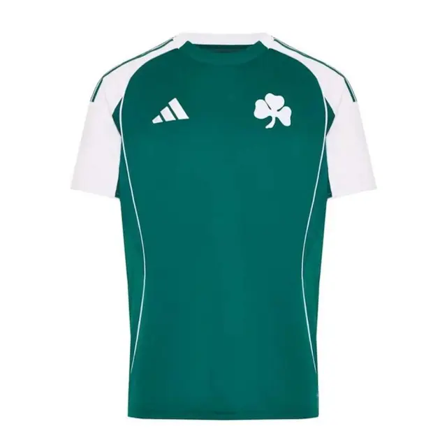 adidas Performance Men's Panathinaikos Home Official 25-26 Jersey Πράσινο JD7396 (adidas Performance)