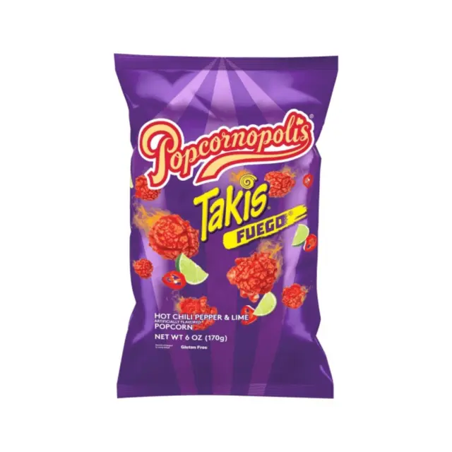 Popcornopolis Takis Fuego Pop Corn ΧΓ 170gr