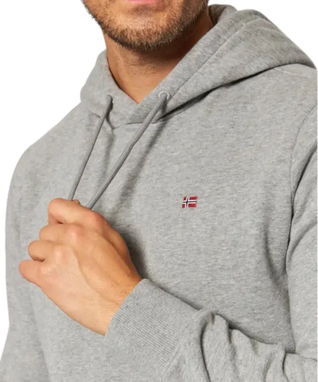 Napapijri - Ανδρικό Φούτερ Balis Hood NP0A4FQV-160 Γκρι - 2XL 3