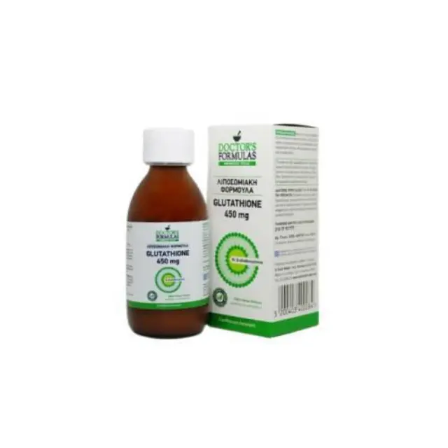 Doctor's Formulas Glutathione 450mg Λιποσωμιακή Φόρμουλα με Γλουταθειόνη, 150ml
