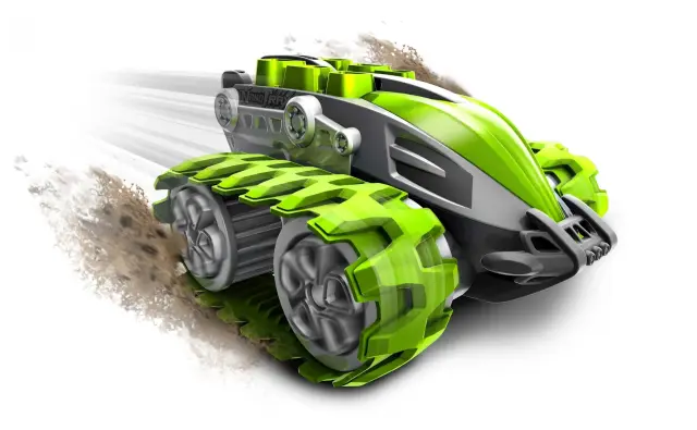 Nikko Τηλεκατευθυνόμενο 360° Nanotrax Green 2.4GHZ 1:20 3