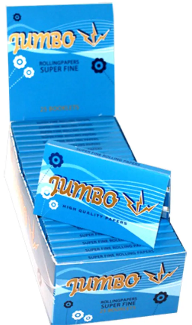 Jumbo Χαρτάκια - Super Fine Double - Μπλε 25τεμ.