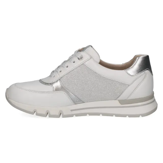 Γυναικεία Ανατομικά Δερμάτινα Sneakers Caprice 9-23725-44 183 Λευκά Άσπρο - 36 3