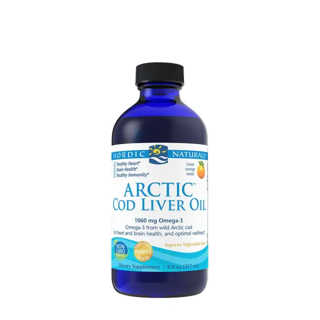 Nordic Naturals Arctic Cod Liver Oil 1060 mg Orange, 237 ml