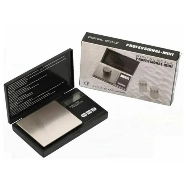 Mini Ψηφιακή Ζυγαριά 200gr x 0.01g - Digital Scale Professional Mini 010058
