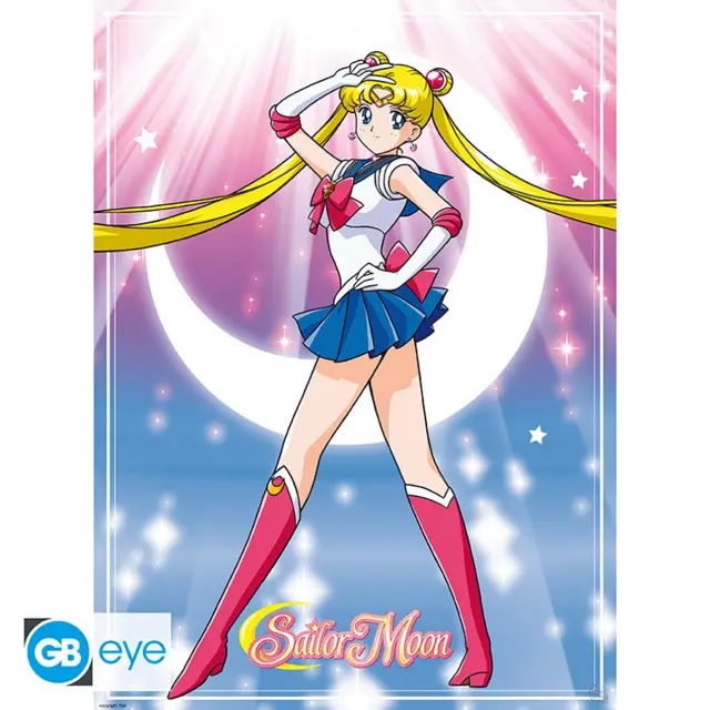 Σετ 2 Αφίσες SAILOR MOON - Set 2 Posters Chibi 52x38 - Sailor Moon & cats GBYDCO680 2