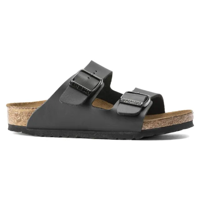 Birkenstock Πέδιλα Παιδικό Birko-Flor(ανθεκτικό υλικό της Birkenstock-επιτρέπει την επαφή με το νερό) Μαύρο BIR/ARIZONA KIDS 555123 BLACK