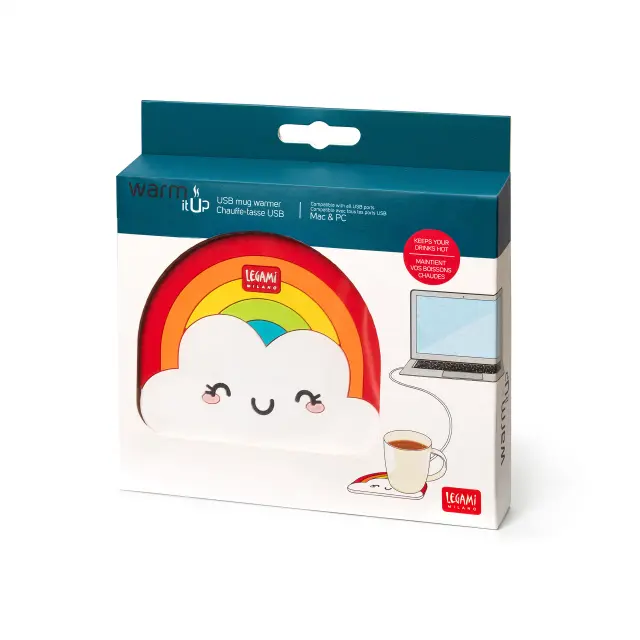 Legami Milano USB Mug Warmer Rainbow 3