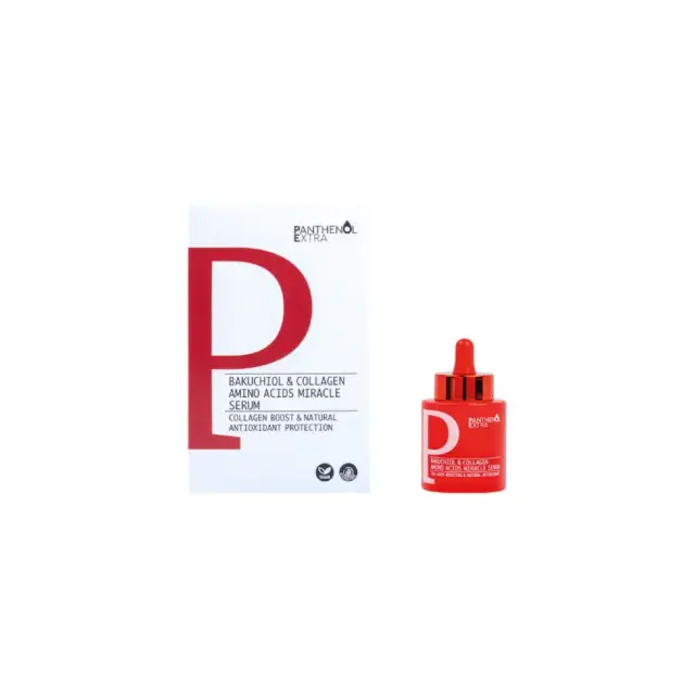 MEDISEI Panthenol Extra Bakuchiol & Collagen Amino Acids Miracle Ενυδατικό & Αντιγηραντικό Serum Προσώπου με Bakuchiol & Κολλαγόνο 30ml