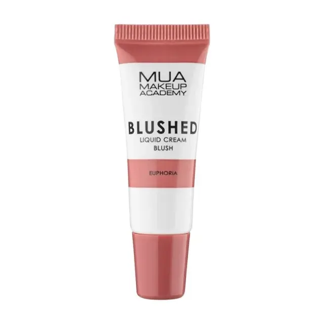 MUA Κρεμώδες Τζελ Ρουζ Blushed Liquid Cream Euphoria 10ml