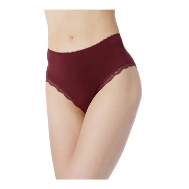 Minerva Γυναικείο Slip Culotte Modal Fimelle Elegance, Χρώμα Μπορντώ - M