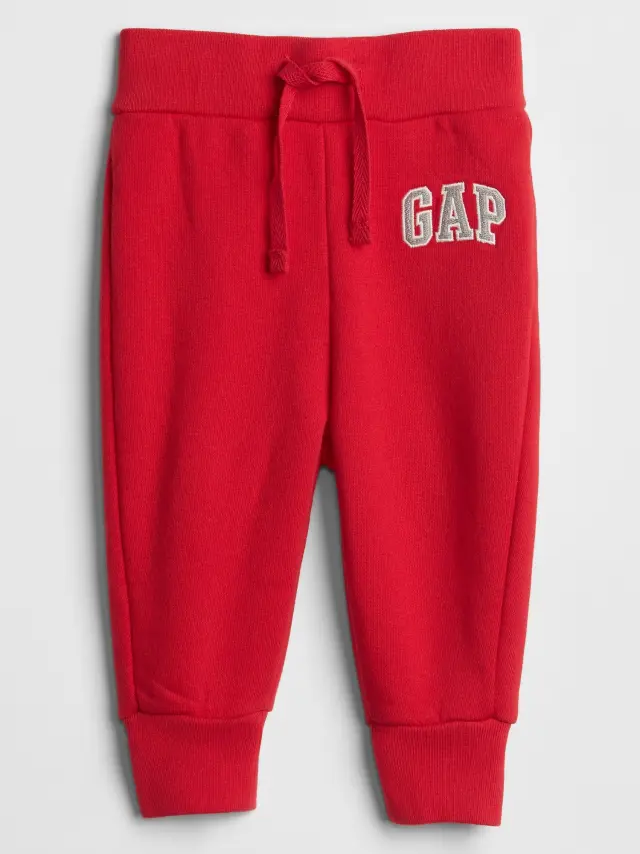 Κόκκινο Νηπιακό Gap Logo Pull-On Jogger Παντελόνι Φόρμας red wagon - 4 YRS