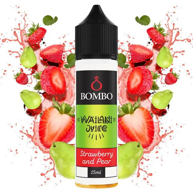 Bombo Wailani Juice Strawberry Pear 15ml/60ml Flavorshot