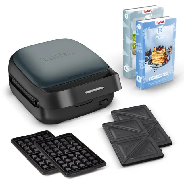 Tefal SW862BF0 sandwich maker 700 W Black, Dark Green