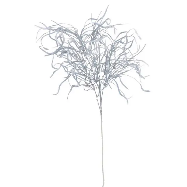 Κλαδί φυλλώδες τεχνητό, γκρι-μπλε, 95cm
