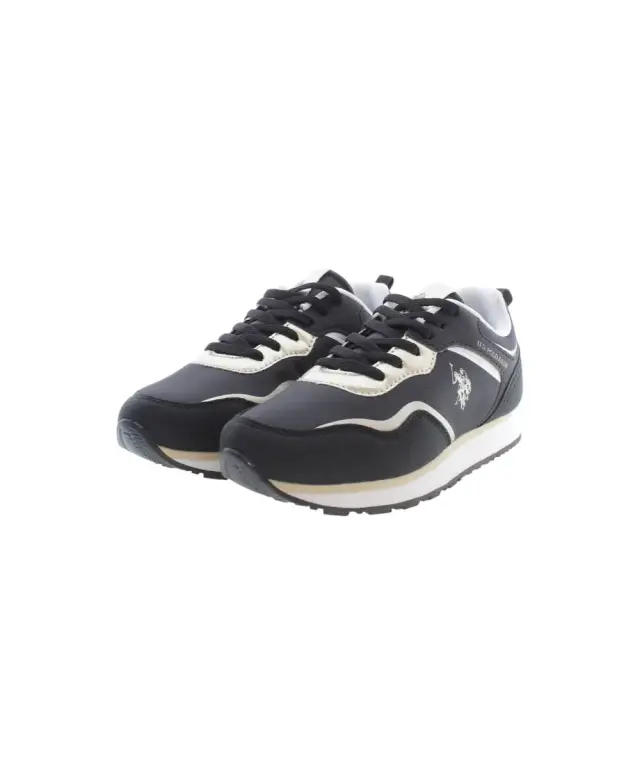 U.S. Polo Assn. - Παιδικά Sneakers Nobik NOBIK010K3NH1-BLK-GO Μαύρο 2
