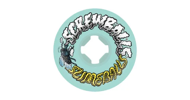 SLIME BALLS Wheels Screw Balls Teal 53mm