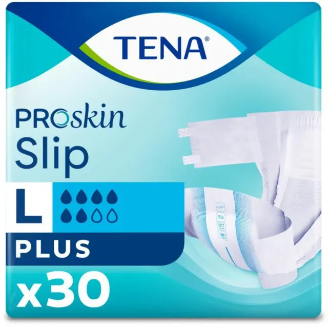Tena Πάνες Ενηλίκων Proskin Slip Plus Large (92-144εκ) 30τεμ