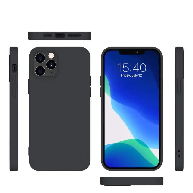 Thunder Back Cover Cover Θήκη Σιλικόνης για το iPhone 12 Pro Max - Πράσινο (9111201909052) 2