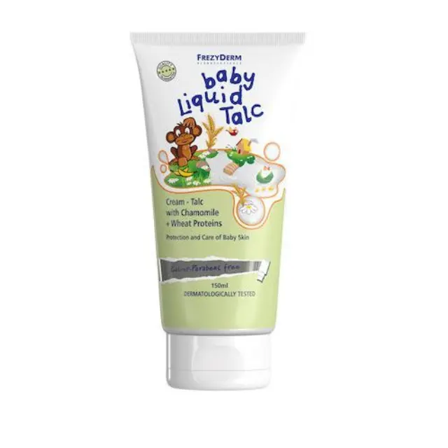 Frezyderm| Baby Liquid Talc with Chamomile|Κρέμα Τάλκ για την Βρεφική Επιδερμίδα | 150ml